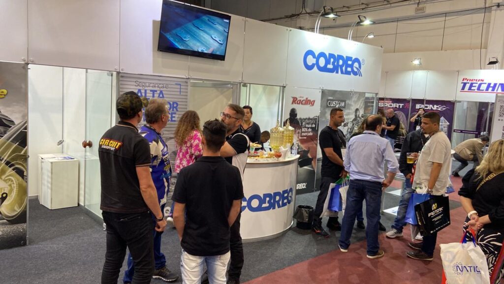 A Cobreq esteve presente no 12º Salão Nacional e Internacional das Motopeças