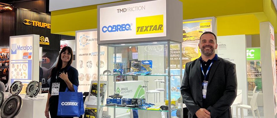 TMD Friction leva Cobreq e Textar para a Automechanika Buenos Aires